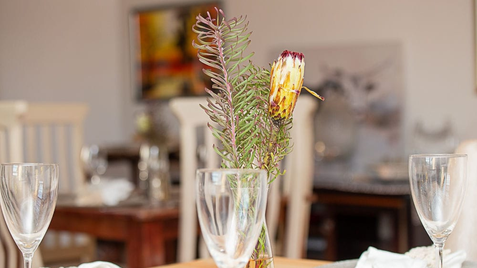 Lilitha dining and private retreat setting