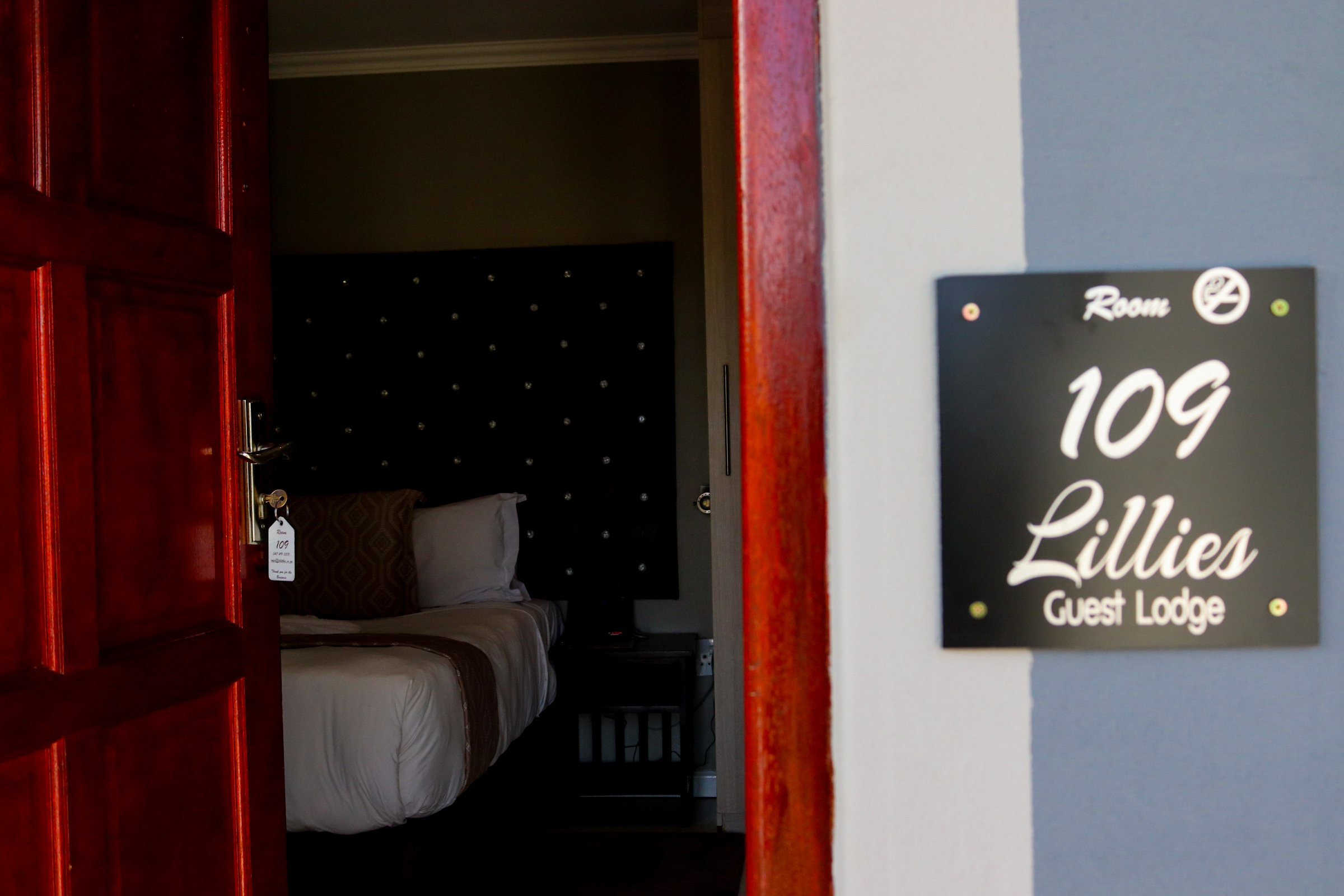 Lillies Guest Lodge Room 109 entrance